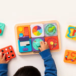 PlayTab - Modular, Sensory Activity Board for Babies and Toddlers - US 0449