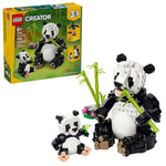 LEGO Creator - Wild Animals - Panda Family - Best for Ages 8 to 12 - US 7468
