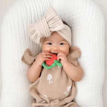 Chew Crew Easy-hold Silicone Teether - Best for Ages 0 to 2 - US 1819