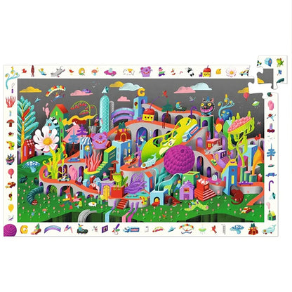 Crazy Town 200pc Observation Jigsaw Puzzle &amp; Poster - US 3507
