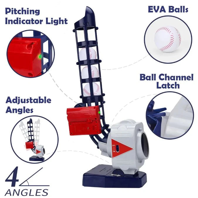 2 in 1 RC Baseball &amp; Tennis Play Set - Best for Ages 5 to 9 - US 8208