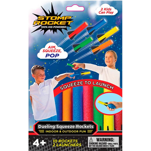Stomp Rocket® Dueling Squeeze Rockets - Best for Ages 4 to 8 - US 1395