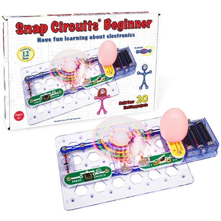Snap Circuits Beginner - Best Classic &amp; Retro Toys for Ages 5 to 7 - US 0109