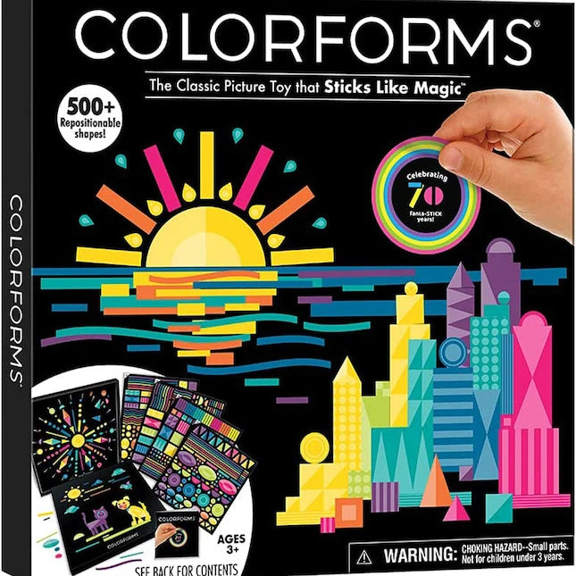 Colorforms 70th Anniversary Set - Best Arts &amp; Crafts for Ages 3 to 8 - US 9298