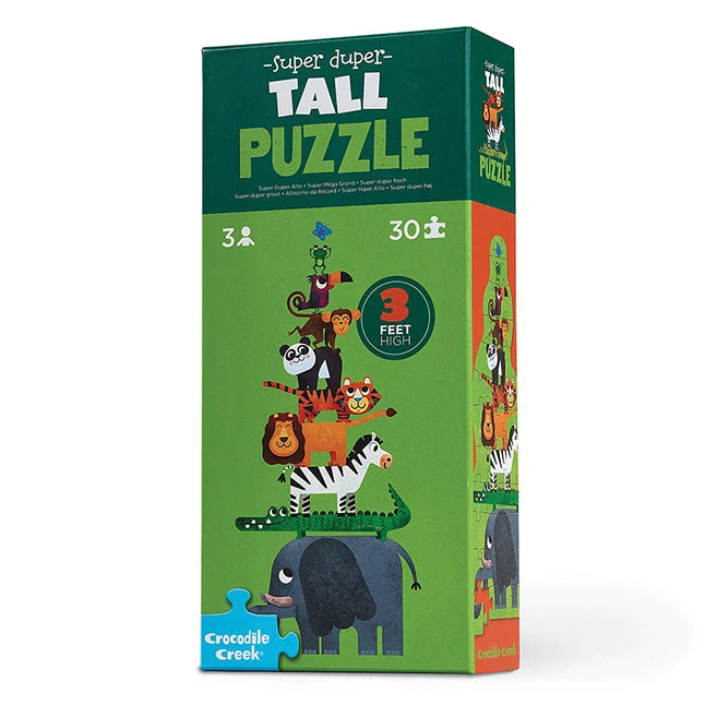 30pc Tall Puzzle - Jungle - Best Puzzles for Ages 3 to 5 - US 5685