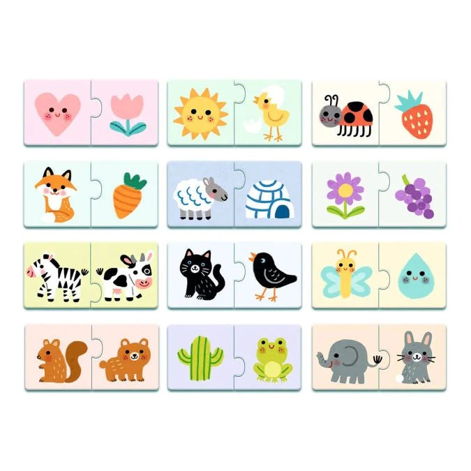 Colors Puzzle Duo - Best Early Learning Toys for Ages 2 to 5 - US 8061