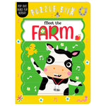 Puzzle Stix - Meet the Farm - Best Books for Ages 3 to 5 - US 6712