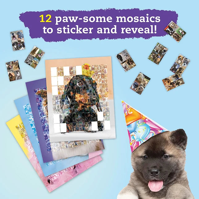 Klutz Sticker Photo Mosaic - Dogs &amp; Puppies - - Fat Brain Toys - US 6573