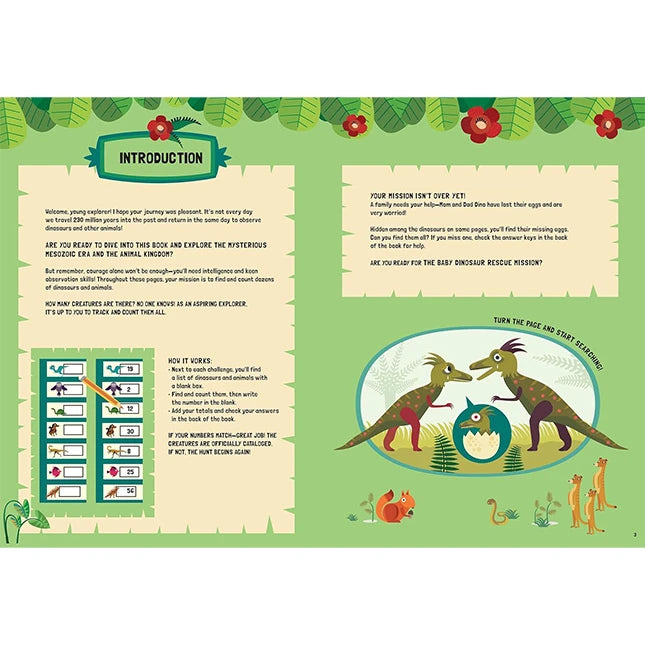 Search, Find &amp; Count - Animals &amp; Dinosaurs - Best for Ages 4 to 8 - US 5614