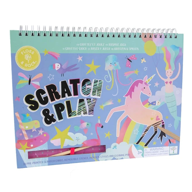 Scratch &amp; Play - Best Arts &amp; Crafts for Ages 3 to 6 - Fat Brain Toys - US 7393
