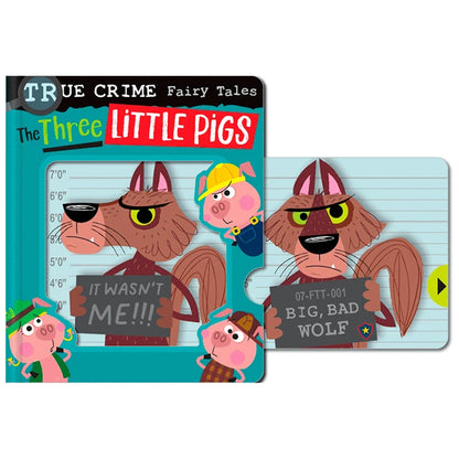True Crime Fairy Tales - The Three Little Pigs - - Fat Brain Toys - US 6594