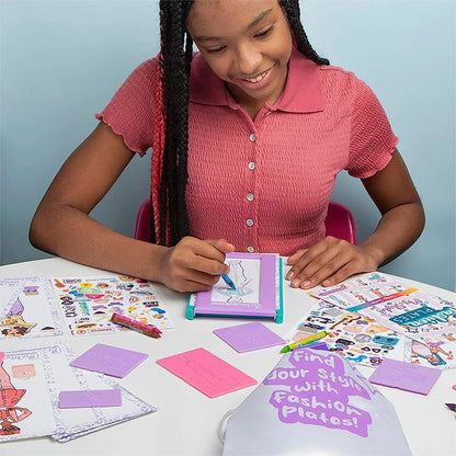 Fashion Plates My Styles - Best Arts &amp; Crafts for Ages 6 to 7 - US 0776