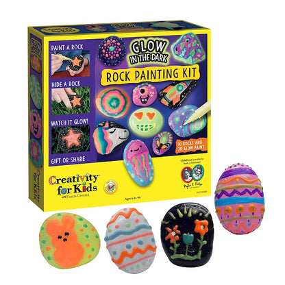 Glow in the Dark Rock Painting Kit - Best for Ages 6 to 11 - US 9307