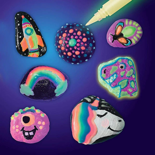 Glow in the Dark Rock Painting Kit - Best for Ages 6 to 11 - US 9307