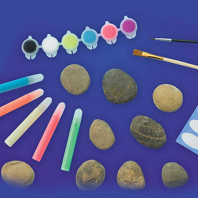 Glow in the Dark Rock Painting Kit - Best for Ages 6 to 11 - US 9307
