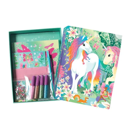 Box CanDIY Totally Magical Unicorns Glitter &amp; Foil Art Set - US 5801