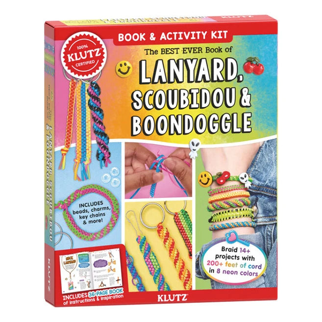 Klutz The Best Ever Book of Lanyard Scoubidou and Boondoggle - - US 3049