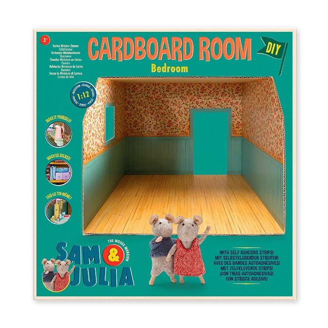 The Mouse Mansion Cardboard Room - Master Bedroom - US 0025