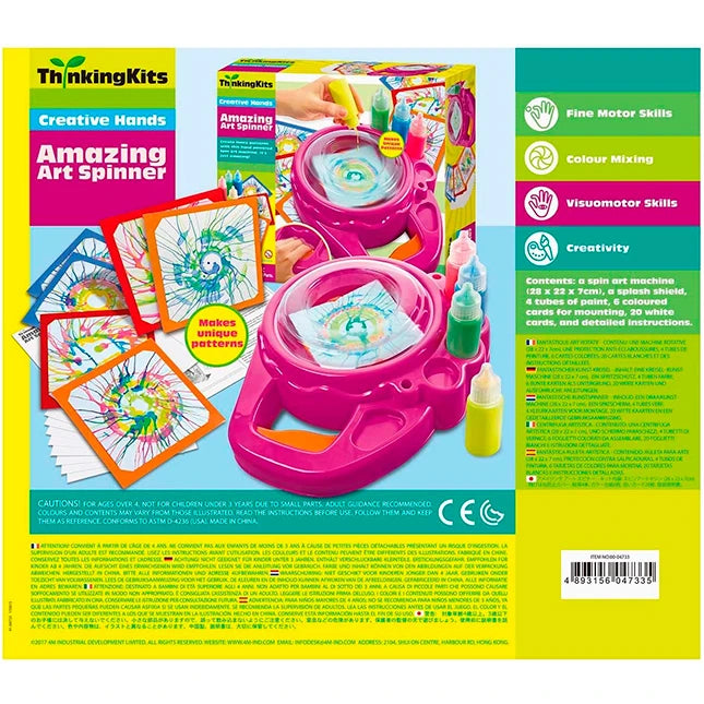 4M Tornado Spin Art Thinking Kit - Best Arts &amp; Crafts for Ages 5 to 7 - US 1767