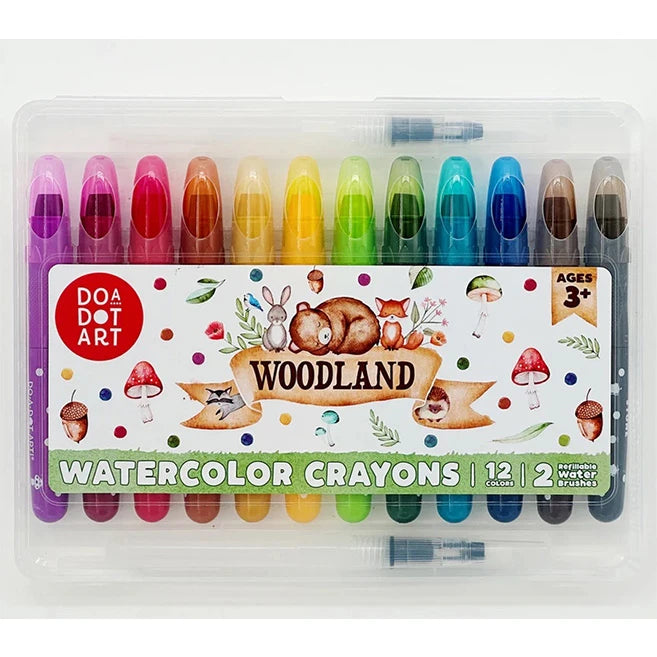 Watercolor Crayon Art Woodland - Best Arts &amp; Crafts for Ages 3 to 11 - US 7829