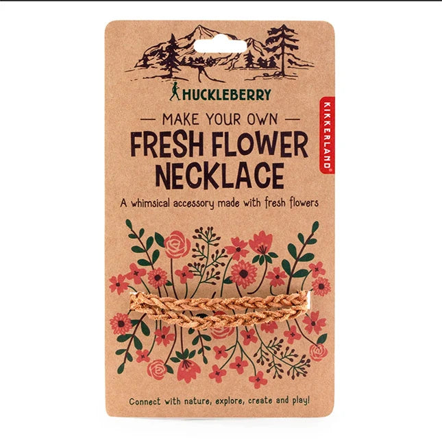 Huckleberry Fresh Flower Necklace - Best for Ages 6 to 12 - US 7278