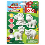 Old MacDonald's Plaster Magnets 4 Pack - Best for Ages 4 to 10 - US 3315