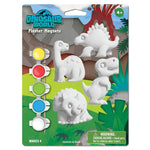 Dinosaur World Plaster Magnets 4 Pack - Best for Ages 4 to 10 - US 0735