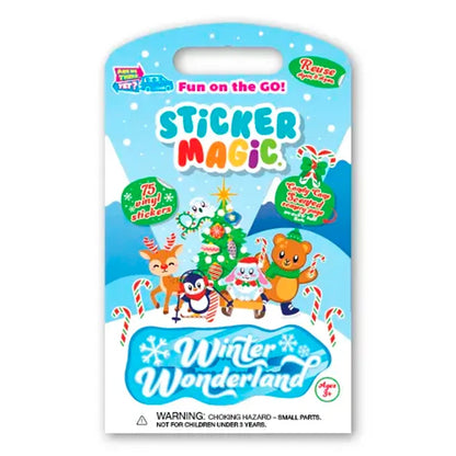 Fun on the Go Sticker Magic - Winter Wonderland - Best for Ages 3 to 9 - US 6529