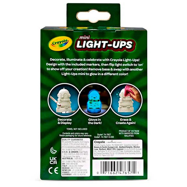 Crayola Light-Ups - Recolorable Mini Penguin - Best for Ages 4 to 8 - US 8713