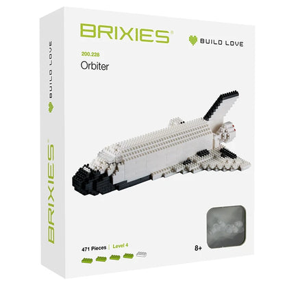 Brixies Large Space Shuttle - - Fat Brain Toys - US 5577