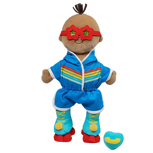 Wee Baby Stella Rainbow Roller Doll - - Fat Brain Toys - US 1569