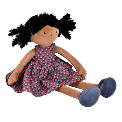 Leota Doll in Printed Dress - 16.5 inch - - Fat Brain Toys - US 1216