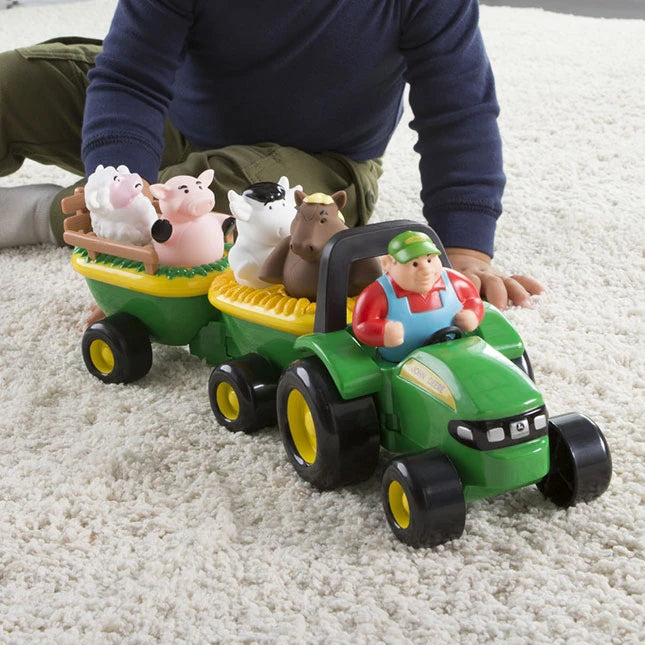John Deere Preschool Animal Sounds Hayride - Best for 2 year olds - US 6742