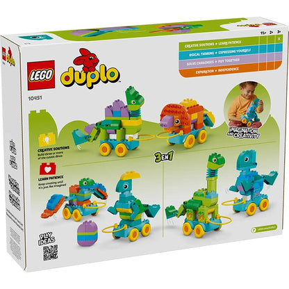 LEGO DUPLO - 3 in1 Dinosaurs on Wheels - Best for Ages 3 to 5 - US 5555