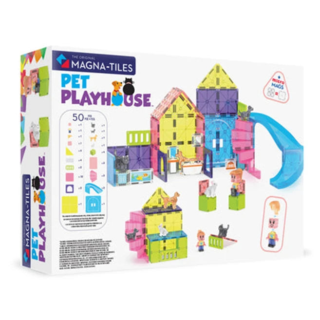 Magna-Tiles Pet Playhouse - 50 pc - Best for Ages 3 to 8 - US 2377