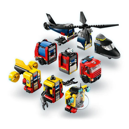LEGO City - Helicopter Fire Truck &amp; Submarine Remix - US 9359