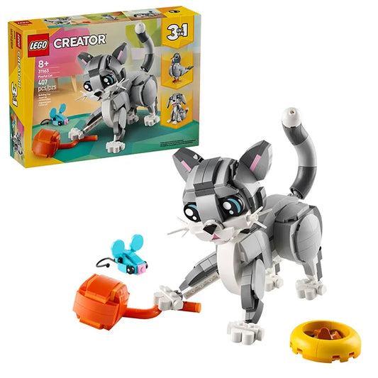 LEGO Creator - Playful Cat - Best for Ages 8 to 12 - US 3023
