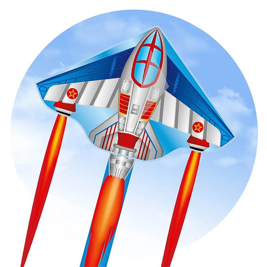 Simple Flyer Jet Plane Kite - 47 inch - Best for Ages 5 to 10 - US 0645
