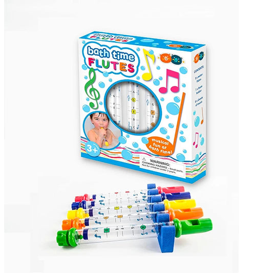 Bath Time Flutes - Best Bath Toys for Ages 3 to 5 - Fat Brain Toys - US 7114