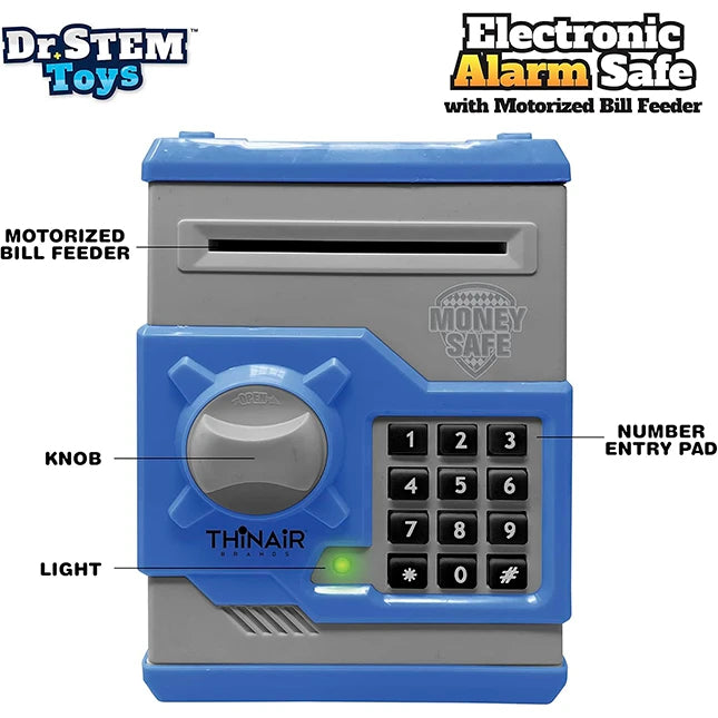Dr. STEM Toys Electronic Alarm Safe - - Fat Brain Toys - US 9144